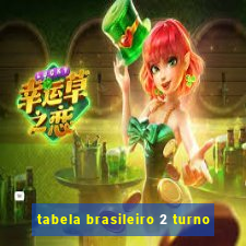 tabela brasileiro 2 turno